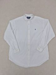 ラルフローレン リネンシャツ 白 現行QR 25ss CLASSIC FIT L - メルカリ