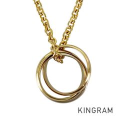 Cartier カルティエ トリニティ 3連チェーンネックレス18K 廃盤 希少