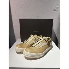 Rick Owens リックオウエンス 25SS VINTAGE SNEAKS  ローカットスニーカー RR01E5897 LCHLVS 8111 ベージュ Size:41【表参道B06】のサムネイル
