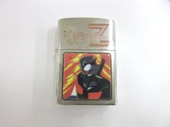 ジッポー ZIPPO マジンガーZ 着火未確認 オイルライター シルバーカラー 箱付のサムネイル