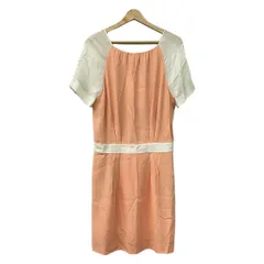 Chloe(クロエ) ワンピース サイズ36 S レディース - ライトピンク×アイボリー 半袖/ひざ丈のサムネイル