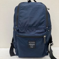 美品 marimekko リュック ナイロン メトロ ナイトブルー - メルカリ