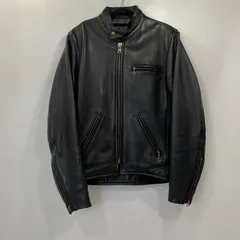 【姫路東店】 中古 VANSON | バンソン ライダースジャケット TYPE-B 21986A03 ブラック サイズ：38 【093】のサムネイル