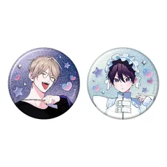 【予約】【新品】ナカまであいして ホログラム缶バッジセット 描き下ろし【正規品】のサムネイル
