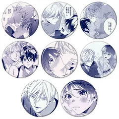 【予約】【新品】ナカまであいして 推しカプバッジコレクション 8個入り1BOX【正規品】のサムネイル