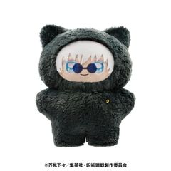 EAKI メディアリンク公式 中国限定 呪術廻戦 猫耳ぬいぐるみ 五条悟