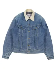 1970s USA リー ストーム ライダース デニム ジャケット ブランケット ユニオンメイド ヴィンテージ