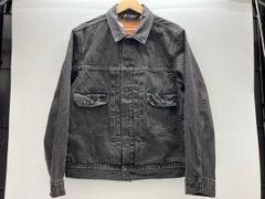 美品濃紺【リーバイス】2nd リラックスフィット M デニムジャケット 美品濃紺【リーバイス】2nd リラックスフィット M デニムジャケット