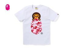 限定品 A BATHING APE ピンクカモ 猿ロゴ Tシャツ - メルカリ