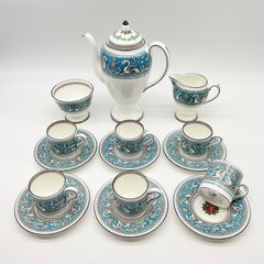 新品 ウェッジウッド フロレンティーン ターコイズ ミニチュア ティー
