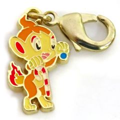 [Used] Keychain [Single Item] Chimchar Metal Charm Christmas in the Sea "Pokémon" Pokémon Center Limited