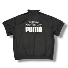 SATURDAYS SURF NYC  × PUMA Knit Polo ポロシャツ 半袖 カットソー サタデーズサーフニューヨーク  × プーマ 636381 ブラック XL （1702M）のサムネイル