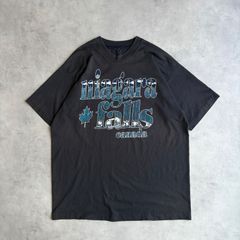 90s 無地Tシャツ ブラック シングルステッチ 丸胴 フェード 黒 無地