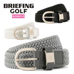 新品・タグ付き】BRIEFING レディース メッシュベルト イエロー 黄色