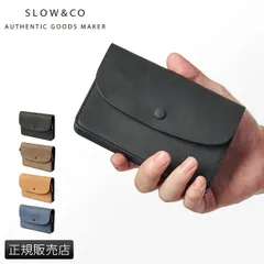 【メーカー正規品】SLOW スロウ 財布 二つ折り財布 薄い 薄型 本革 レザー イングラサット ミドルウォレット メンズ レディース ingrasat so748iのサムネイル