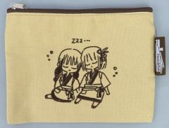 [중고] 가방 니시키 치다카 & 이노우에 타키나 자수 파우치코일 Friends Are Thieves of Time. POP UP SHOP in 긴시초 마루이]