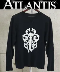 CHROME HEARTS 銀座店 SALE クロムハーツ×ルシアンペラフィネ メンズ ダガー カシミヤ混合 ニット size:XL 黒 102693のサムネイル