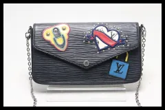 ■LOUIS VUITTON エピ ポシェットフェリシー LVストーリーズ レザー チェーンウォレット 長財布 ルイヴィトン ■0611pl36870のサムネイル