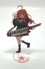 五等分の花嫁 中野五月 アクリルスタンド スクールロック アクスタ キーボード 楽器 バンド 五月 美品 国内正規品 公式 グッズ キャラクター アニメ 映画 講談社 五つ子 中野 美少女 コレクション 高さ約18cm フィギュア スタンド 台座付き 送料無料