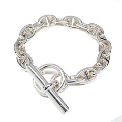[Nagoya] Hermes Chaine d'Ancre PM, 17 links, manufactured in 2025, Ag925 silver, women's jewelry/accessory.