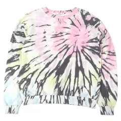 美品□CELINE セリーヌ 23SS 2Y53C647V LOOSE TIE DYE SWEAT SHIRT トレーナー スウェットシャツ ピンク系 S イタリア製 正規品 メンズのサムネイル
