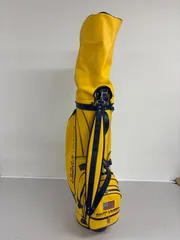 ★★送料無料【希少】Ralph Lauren ラルフローレン ポロスポーツ キャディバッグ イエロー 星条旗ロゴ　#ueのサムネイル