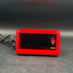昭和レトロ 動作品 CITIZEN シチズン デジタル時計 スペースエイジ