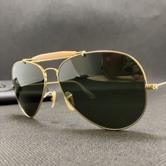 【希少】Ray Ban　レイバン　サングラス　RB3029　アウトドアーズマン　ゴールド系　2310