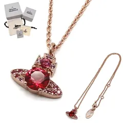 ヴィヴィアンウエストウッド VIVIENNE WESTWOOD ネックレス 63020339-02G366-IM ISMENE PENDANT ペンダント ピンクゴールドのサムネイル