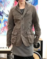 48 DSQUARED2 ヘビー コットン テーラード ジャケットのサムネイル
