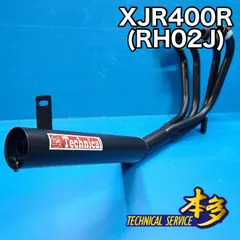 完全受注生産 TSH製 オリジナル XJR400R RH02J ショート管 ブラック 新品 マフラー xjr400r rh02j TSH バイクのサムネイル