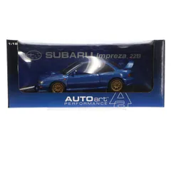 PERFORMANCE 1/18 SUBARU IMPREZA(スバル インプレッサ) 22B(ブルー