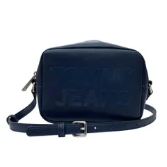 ☆トミージーンズ ショルダーバッグ ミニ ネイビー シルバー金具 TOMMY JEANSのサムネイル