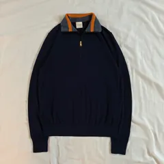 Paul Smith ポールスミス ハーフジップニット メリノウール セーター キレイめカジュアルのサムネイル