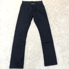 SUPERFINE スーパーファイン デニムパンツ ／W30 濃紺 ストレッチ メンズのサムネイル