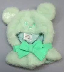 【中古】ぬいぐるみマスコット衣装・アクセサリー グリーン 「UniBEARsity(ユニベアシティ) ぬいぐるみキーチェーン専用 シークレットコスチューム ミッキー ポンチョ 雪だるま」のサムネイル