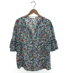 SEE BY CHLOE シーバイクロエ 花柄スキッパーブラウス サイズ:36     マルチカラー レディース / 240001210356のサムネイル