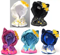 【中古】ぬいぐるみマスコット衣装・アクセサリー 全5種セット 「ねこさんのケープ 星屑チャーム りたーんず!」のサムネイル