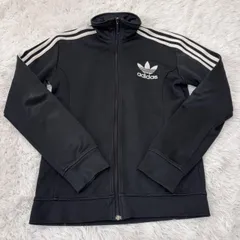 古着 adidas アディダス トラックジャケット ブラック EUROPA TP