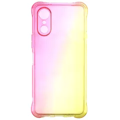 arrows We3 ケース F-52G グラデーション 耐衝撃 ソフト ケース 【Color】イエロー・ピンクのサムネイル