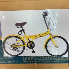 【未開封品】サイクルSPEAR SPF-206 オレンジ　20インチ　折りたたみ自転車　6段変速搭載　店舗併売品　　M80623-1のサムネイル