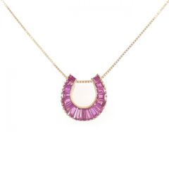 LK Salon 馬蹄ストレートネックレス ミニ 0.3ct K18WG 正規品 - メルカリ