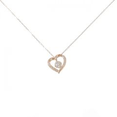 K14WG キーハートダイヤモンド ペンダントトップ 0.13CT - メルカリ