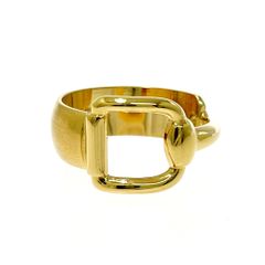 極美品 GUCCI ホースビット スカーフ リング ゴールド 28号 - メルカリ
