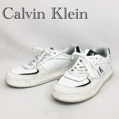 Calvin Klein カルバンクライン マルモメタ チャンキーカップソールレザー YM01426 スニーカー ホワイト 26.5cm メンズのサムネイル