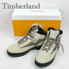 美品 Timberland ティンバーランド Euro Hiker Mid LACE Boot ライトブラウン NUBUCK TB0A6DYHEM9 27.5cm スニーカー メンズ
