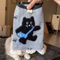 犬服ハンドメイド メッシュキャミワンピース - メルカリ