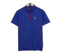 21919 ミレー Mリミテッド ハーフジップ 半袖Tシャツ 100 メンズ Tシャツ ブランド古着のサムネイル