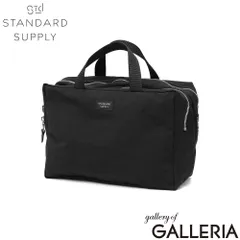 【正規取扱店】 スタンダードサプライ ポーチ レディース メンズ 大きめ 小物入れ STANDARD SUPPLY 軽量 軽い 2層 トラベル スクエアポーチ 日本製 A5 SIMPLICITY 2R SQUARE POUCH L BLACKのサムネイル
