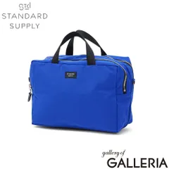 【正規取扱店】 スタンダードサプライ ポーチ レディース メンズ 大きめ 小物入れ STANDARD SUPPLY 軽量 軽い 2層 トラベル スクエアポーチ 日本製 A5 SIMPLICITY 2R SQUARE POUCH L BLUEのサムネイル